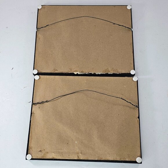 Arai Yoshimune or Takahashi Hiroaki Set Of 2 Framed Japanese Art Prints Boats - Picture 11 of 11